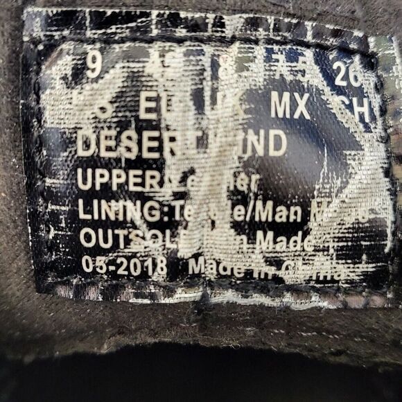 Kenneth Cole Reaction Desert Wind Leather Chukka Boot Men's 9 - Picture 4 of 11